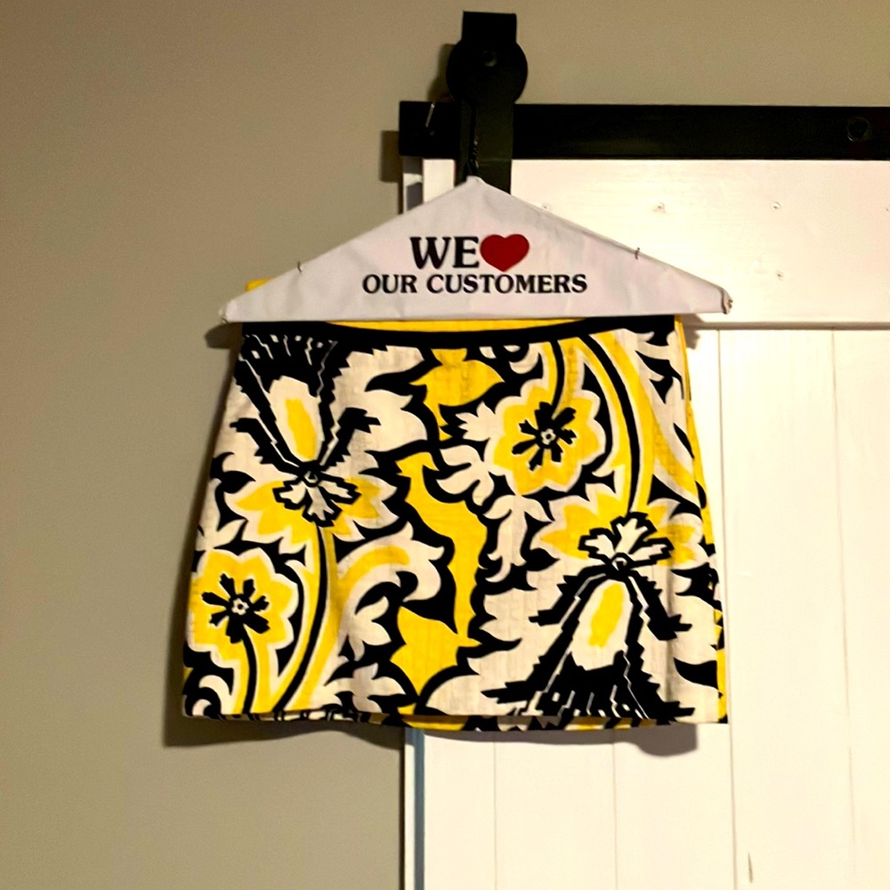 Milly printed mini skirt, size 4